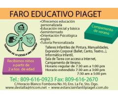 Faro Educativo Piaget, S R L